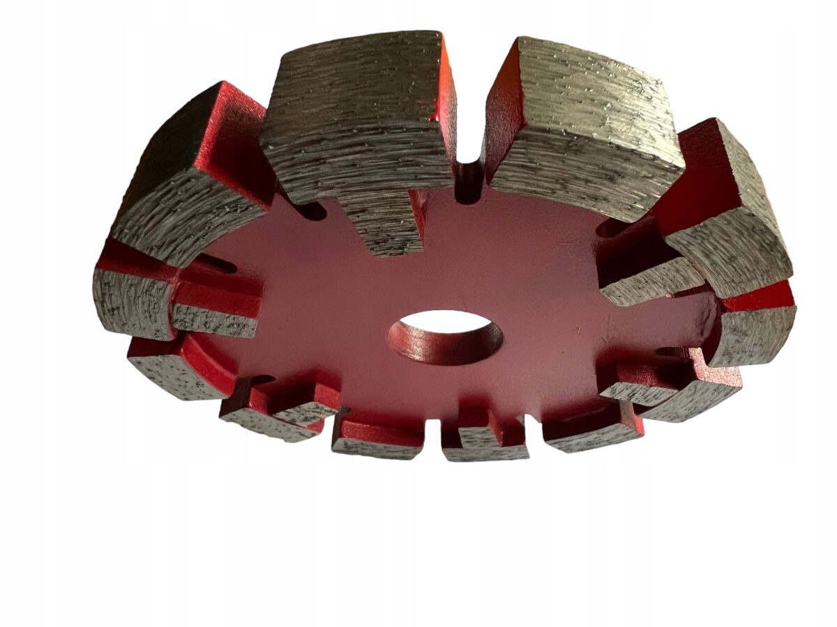 Frez diamentowy do ogrzewania podłogowego beton twardy 130xH12xT17x22,2 - obrazek 2