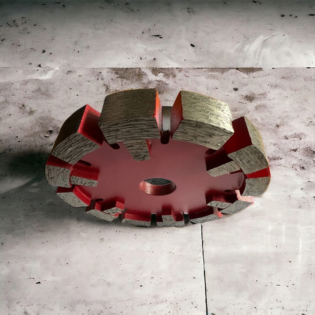 Frez diamentowy do ogrzewania podłogowego beton twardy 130xH12xT17x22,2 - obrazek 4