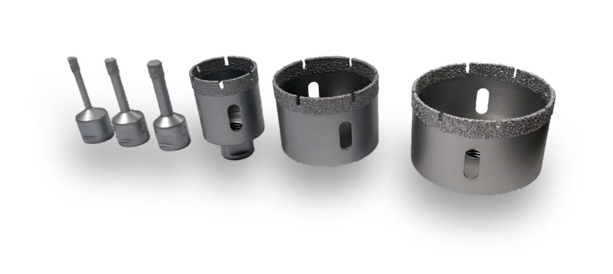 Otwornica - wiertło do gresu 10 mm z mocowaniem M14 - obrazek 6