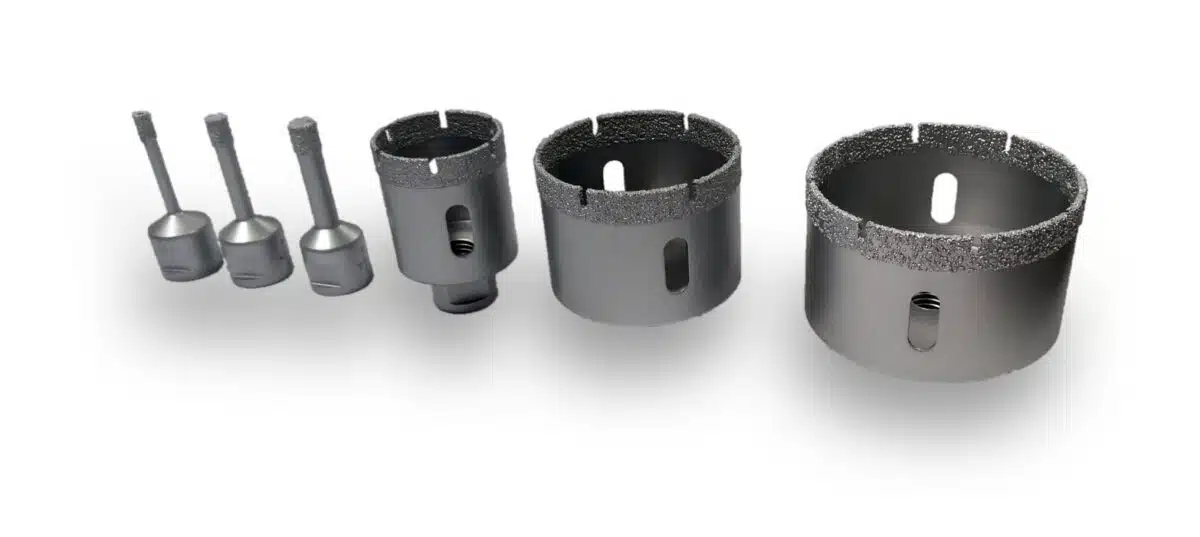 Otwornica - wiertło do gresu 10 mm z mocowaniem M14 - obrazek 6