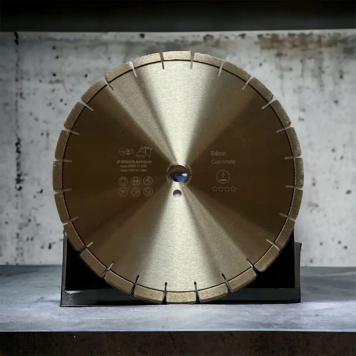 Tarcza diamentowa do betonu, betonu zbrojonego LFU 450xH12xT4,0x25,4mm - obrazek 2