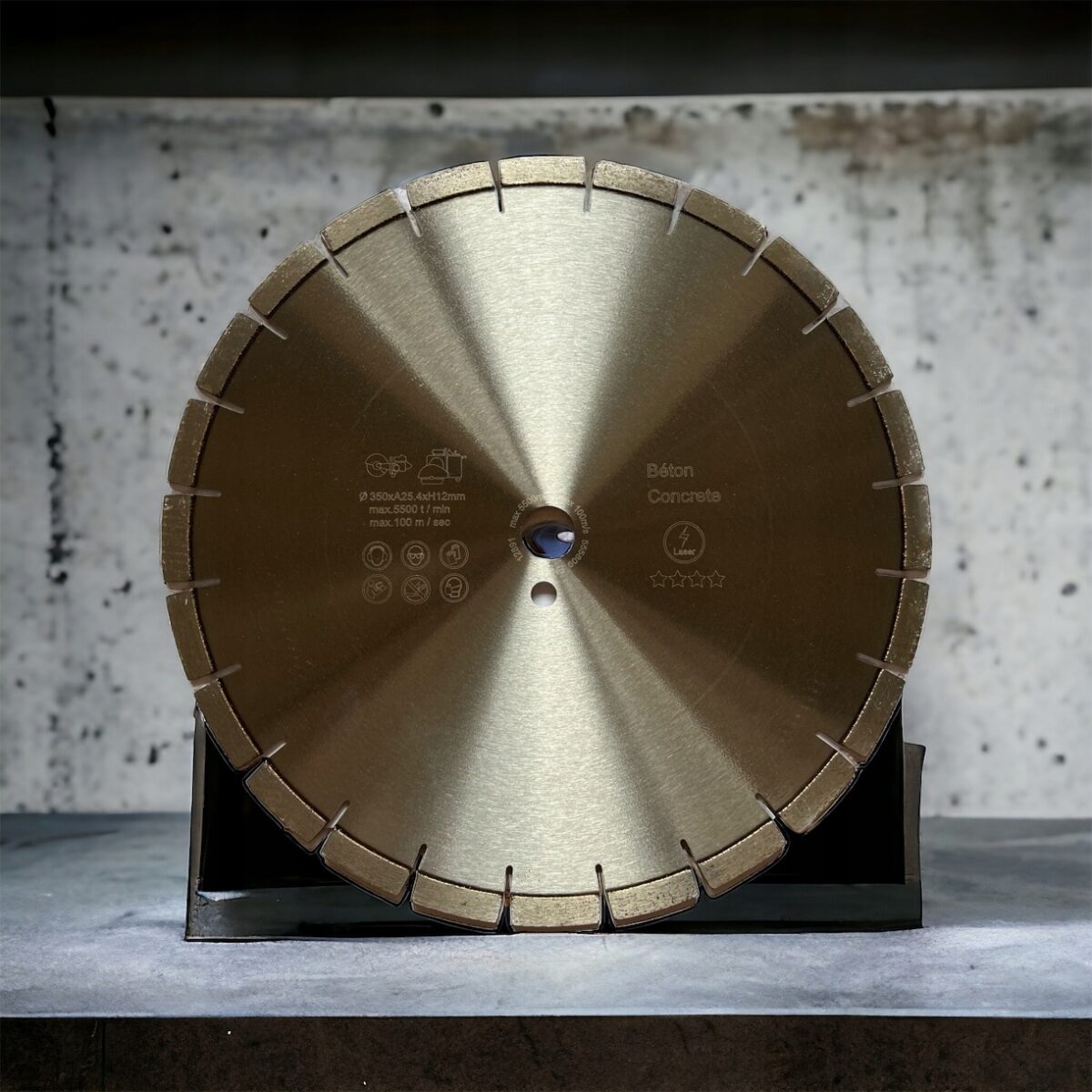 Tarcza diamentowa do betonu, betonu zbrojonego LFU 400xH12xT3,5x25,4mm - obrazek 2