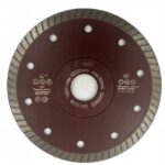 Tarcza diamentowa do gresu, granitu THIN TURBO 125xH7xT1,4x22,2mm