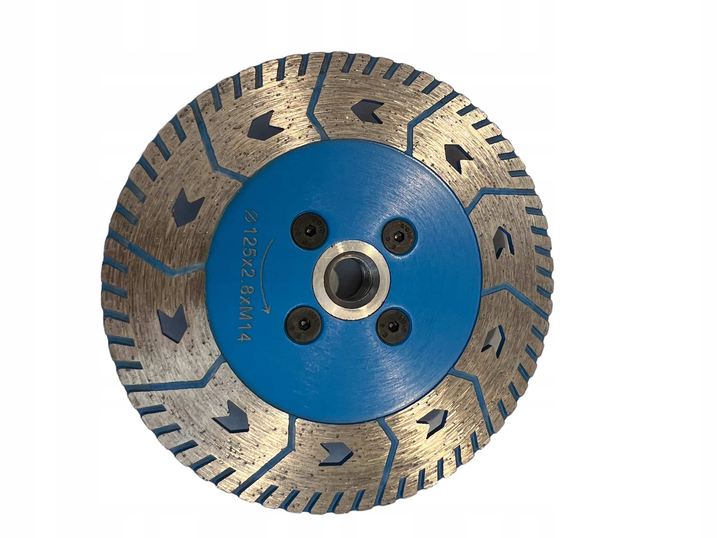 Tarcza diamentowa Turbo Granite Hard Grinite TARCZA DIAMENTOWA DO GRESU, GRANITU TURBO GRANITE 125xM14 - obrazek 1