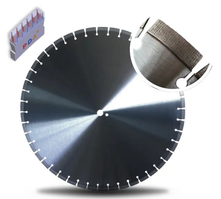 Piła Drogowa PDA TARCZA DIAMENTOWA DO PIŁY DROGOWEJ PDA 700xH12xT4,0x25,4 - obrazek 1