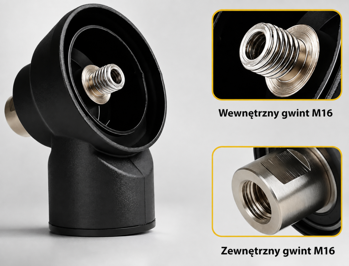 Adapter M16 pod Odkurzacz - obrazek 2